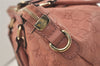 Authentic GUCCI Sukey Guccissima 2Way Hand Bag GG Leather 247902 Pink 4928J
