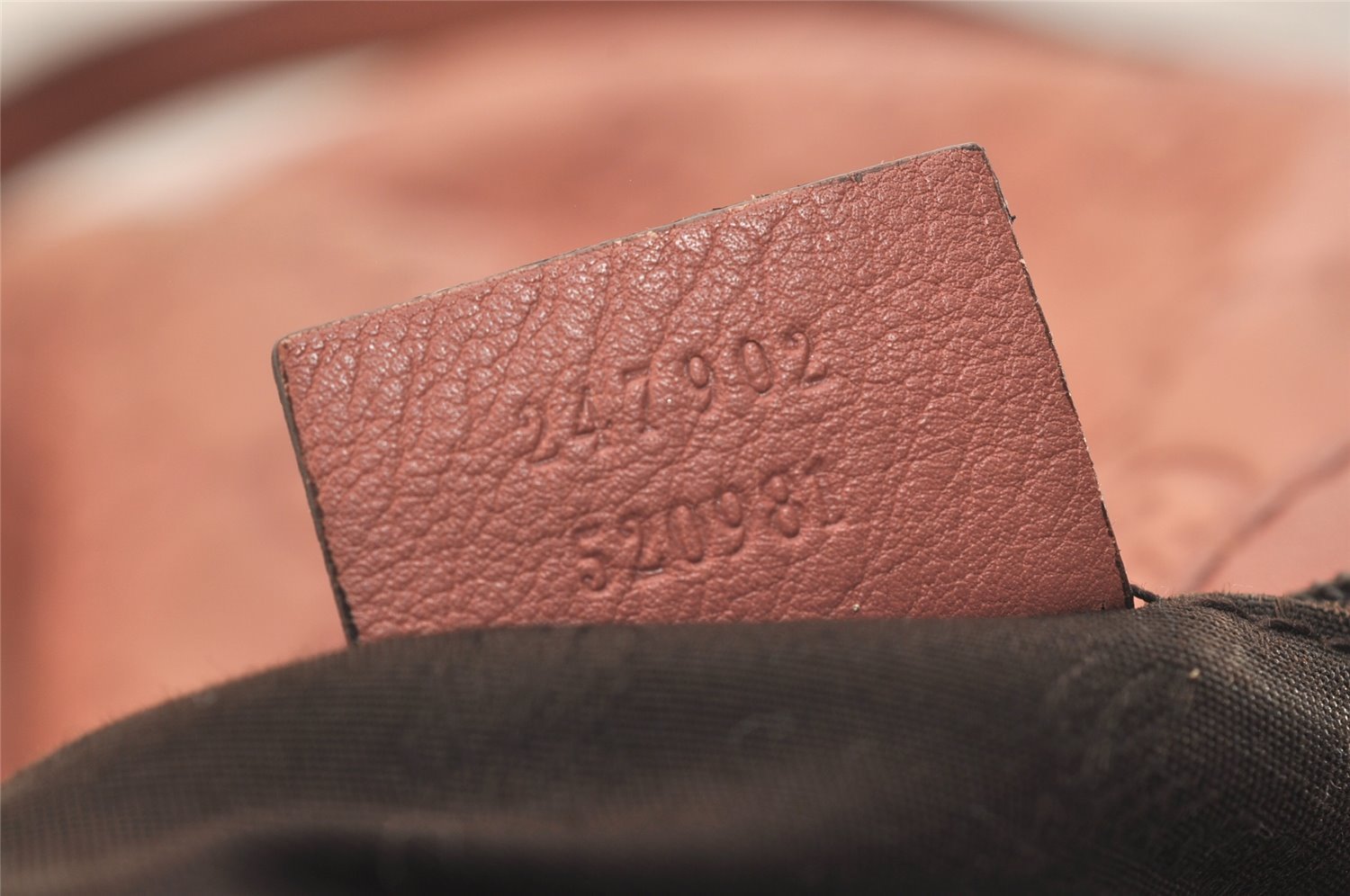 Authentic GUCCI Sukey Guccissima 2Way Hand Bag GG Leather 247902 Pink 4928J