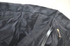 Authentic CHANEL New Travel Line Shoulder Tote Bag Nylon Leather Black 4928K