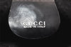 Authentic GUCCI Bamboo Vintage Shoulder Bag Nylon Leather Black Junk 4929J