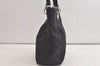 Authentic GUCCI Eclipse Tote Hand Bag GG Canvas Leather 120840 Black 4932K