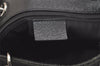 Authentic GUCCI Eclipse Tote Hand Bag GG Canvas Leather 120840 Black 4932K