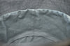 Authentic GUCCI Vintage Bucket Hat GG Canvas Leather Size M 22" Black 4933J