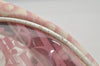 Authentic Christian Dior Trotter Hand Boston Bag Vinyl Enamel Pink Junk 4934J