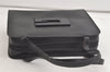 Authentic GUCCI Vintage Hand Bag Purse Enamel 0000812 Black 4934K