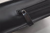Authentic GUCCI Vintage Hand Bag Purse Enamel 0000812 Black 4934K