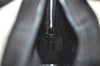 Authentic GUCCI Vintage Hand Bag Purse Enamel 0000812 Black 4934K