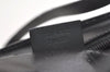 Authentic GUCCI Vintage Hand Bag Purse Enamel 0000812 Black 4934K