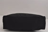 Authentic PRADA Tessuto Tec Nylon Leather Shoulder Bag Purse B9714 Black 4935J