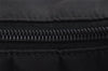 Authentic PRADA Tessuto Tec Nylon Leather Shoulder Bag Purse B9714 Black 4935J