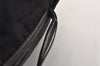 Authentic PRADA Tessuto Tec Nylon Leather Shoulder Bag Purse B9714 Black 4935J