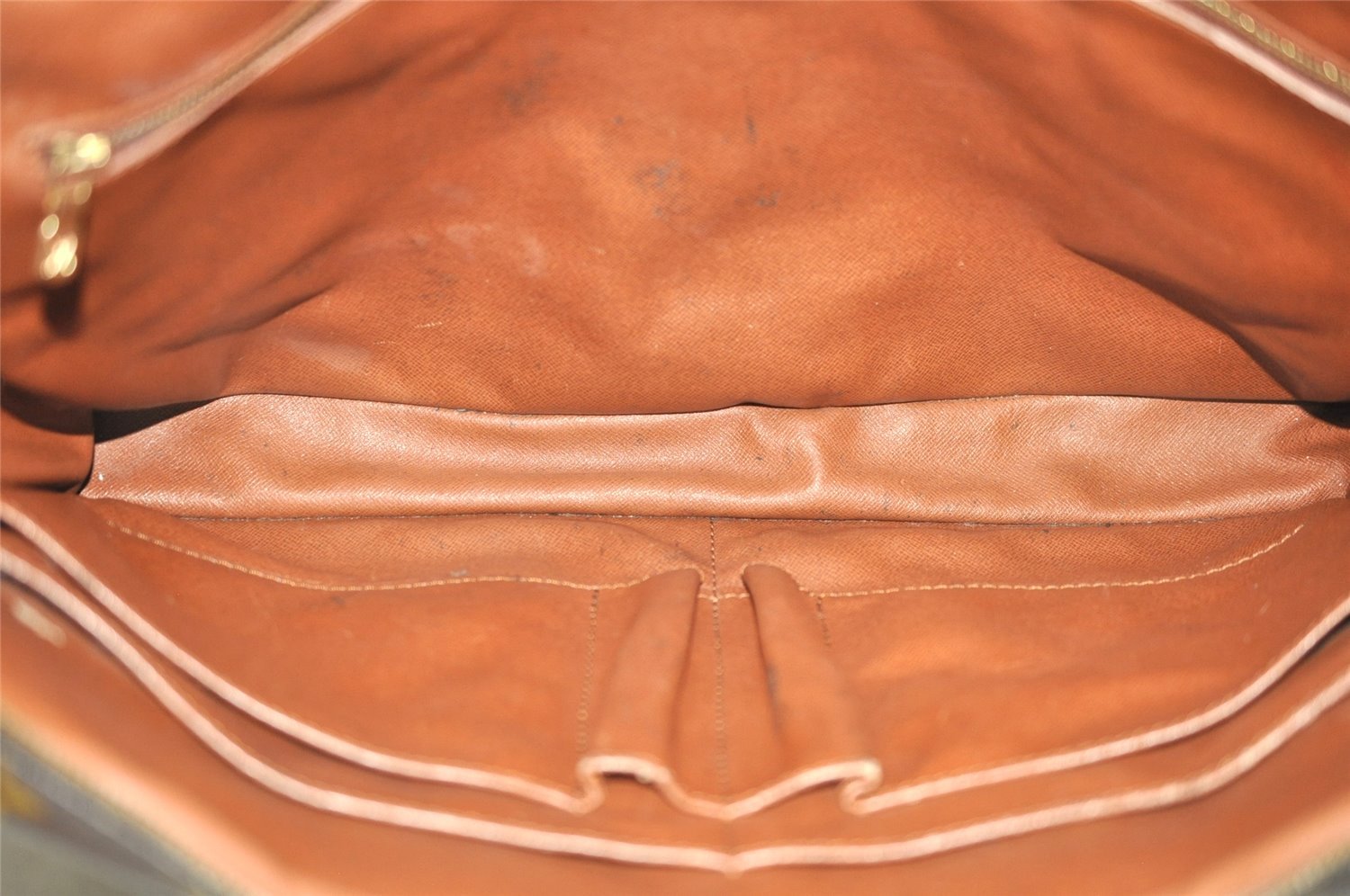 Authentic Louis Vuitton Monogram Porte Documents Voyage M53361 Briefcase 4936I