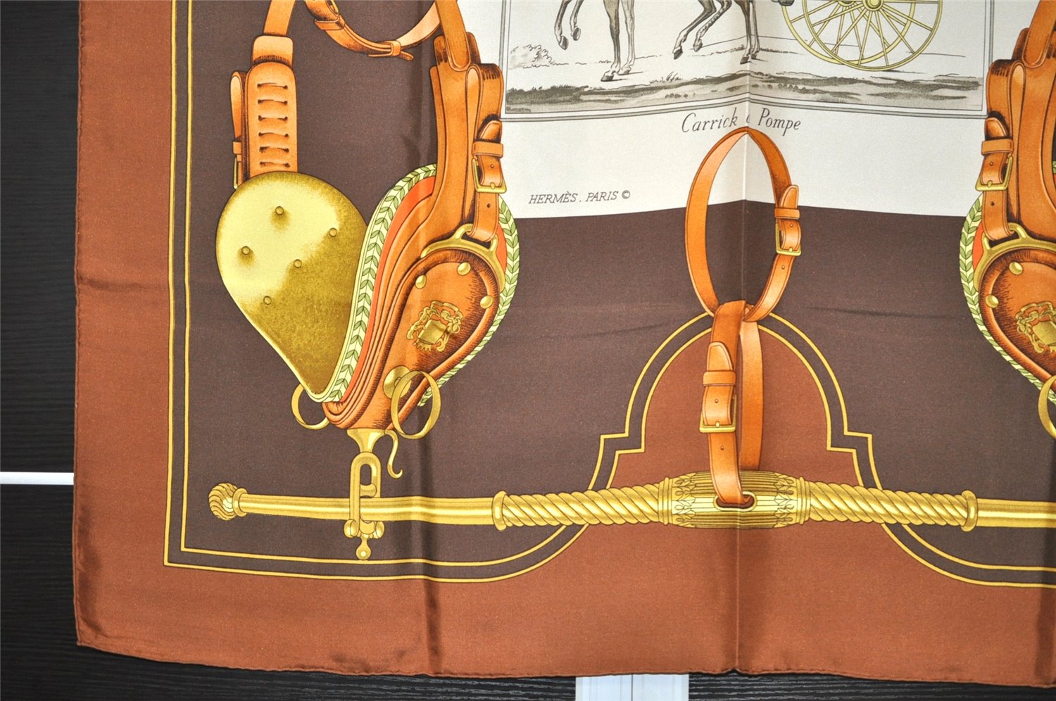 Authentic HERMES Carre 90 Scarf 