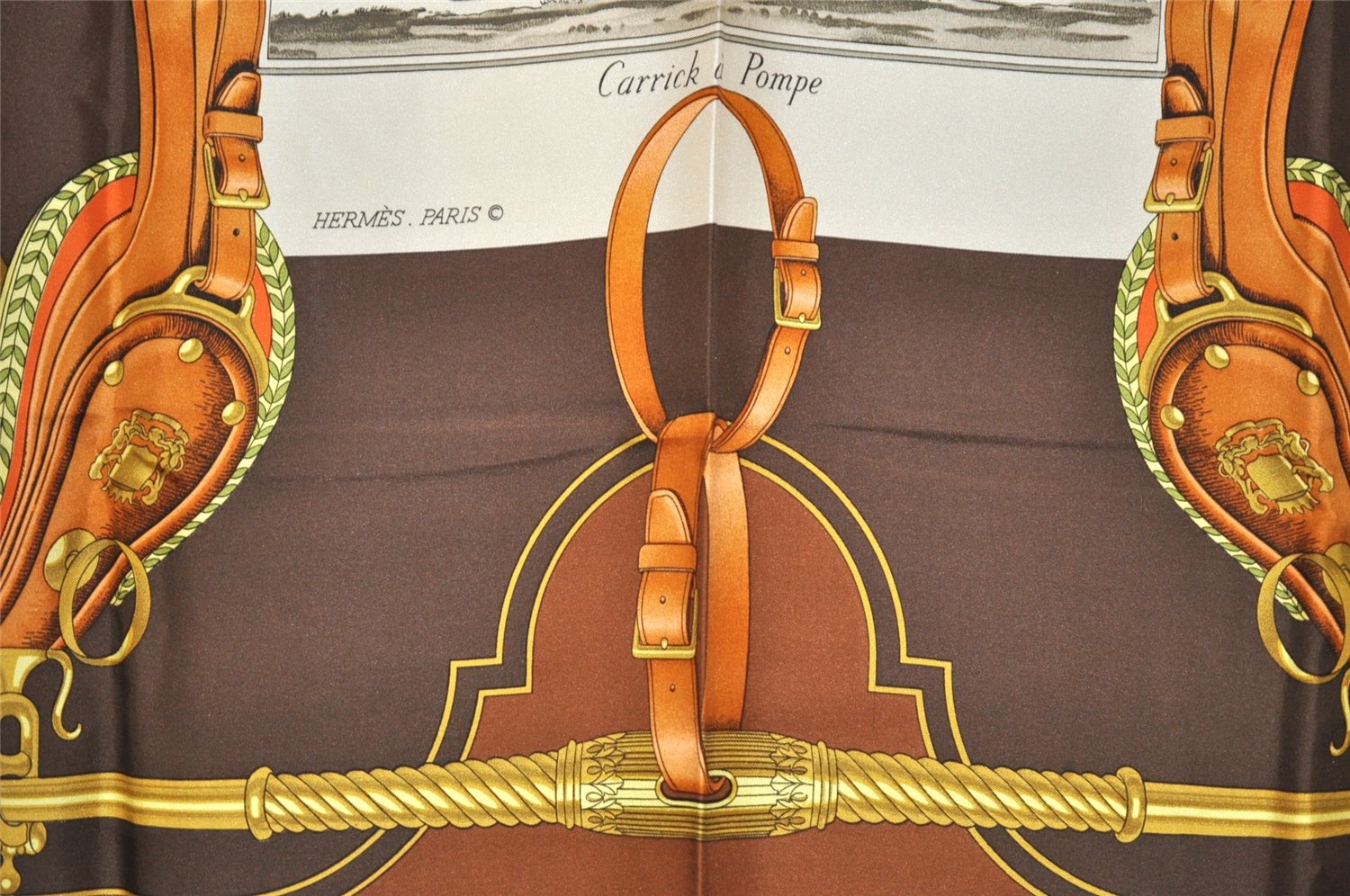 Authentic HERMES Carre 90 Scarf 