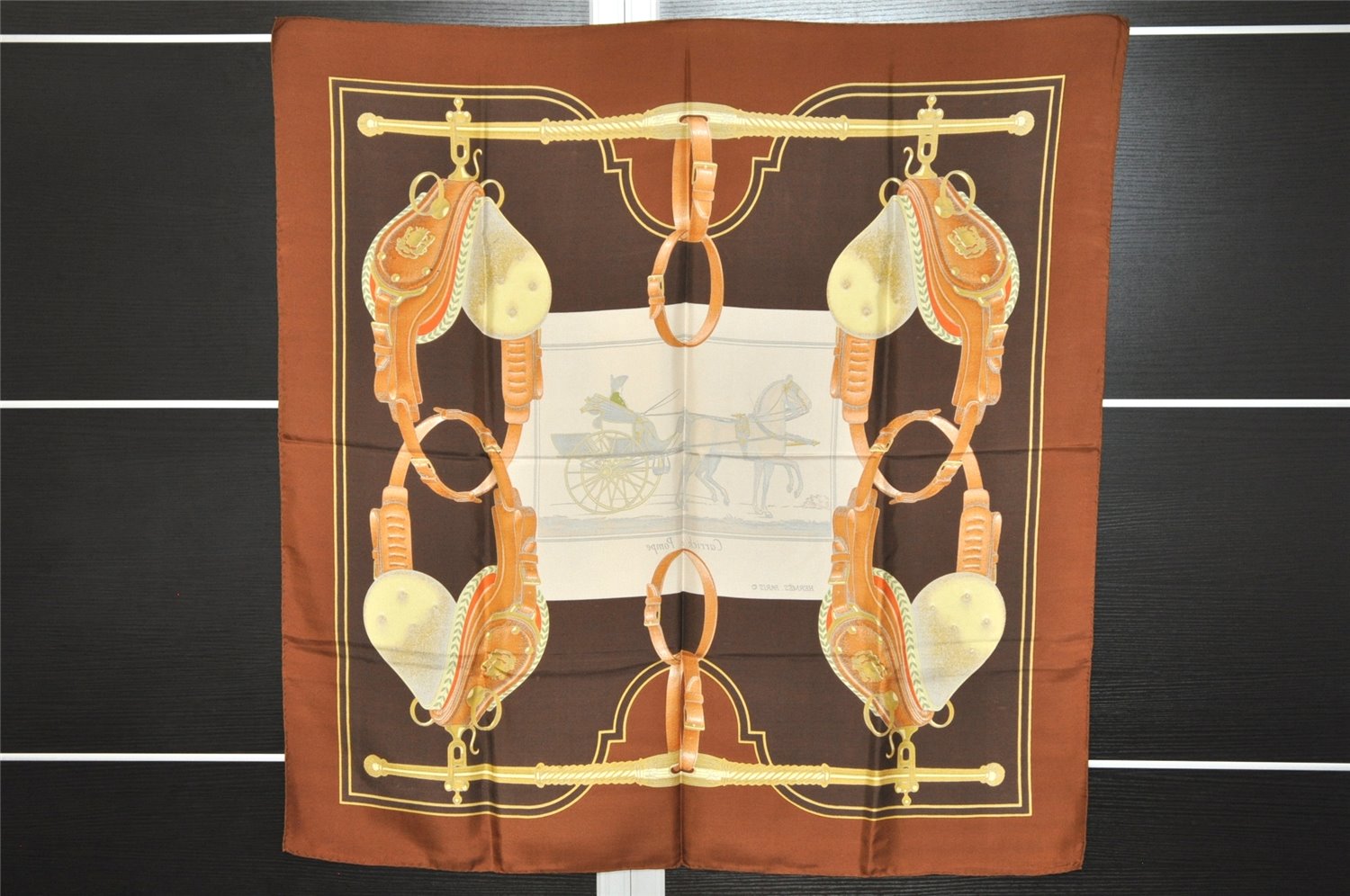 Authentic HERMES Carre 90 Scarf 