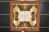 Authentic HERMES Carre 90 Scarf "Carrick a Pompe" Silk Brown 4937K