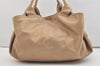 Authentic LOEWE Vintage Nappa Aire Shoulder Hand Bag Purse Leather Beige 4938J