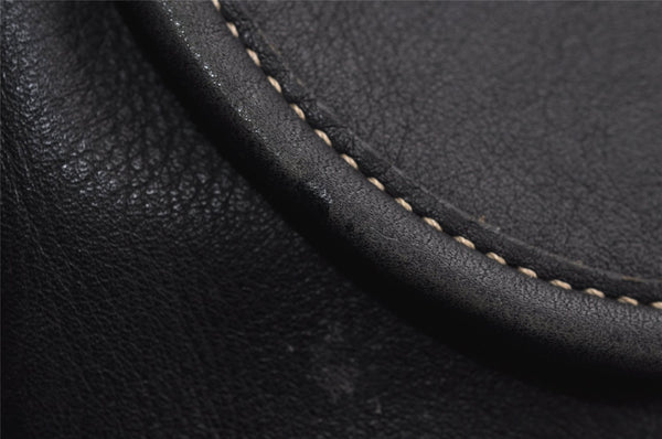 Authentic COACH Vintage Shoulder Hand Bag Purse Leather F15707 Black 4939J