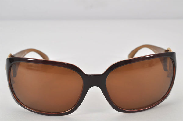 Authentic CHANEL Sunglasses CC Logos CoCo Mark Plastic 6014 Brown 4939K