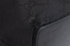 Authentic GUCCI Shoulder Hand Tote Bag GG Canvas Leather 31244 Black 4941J