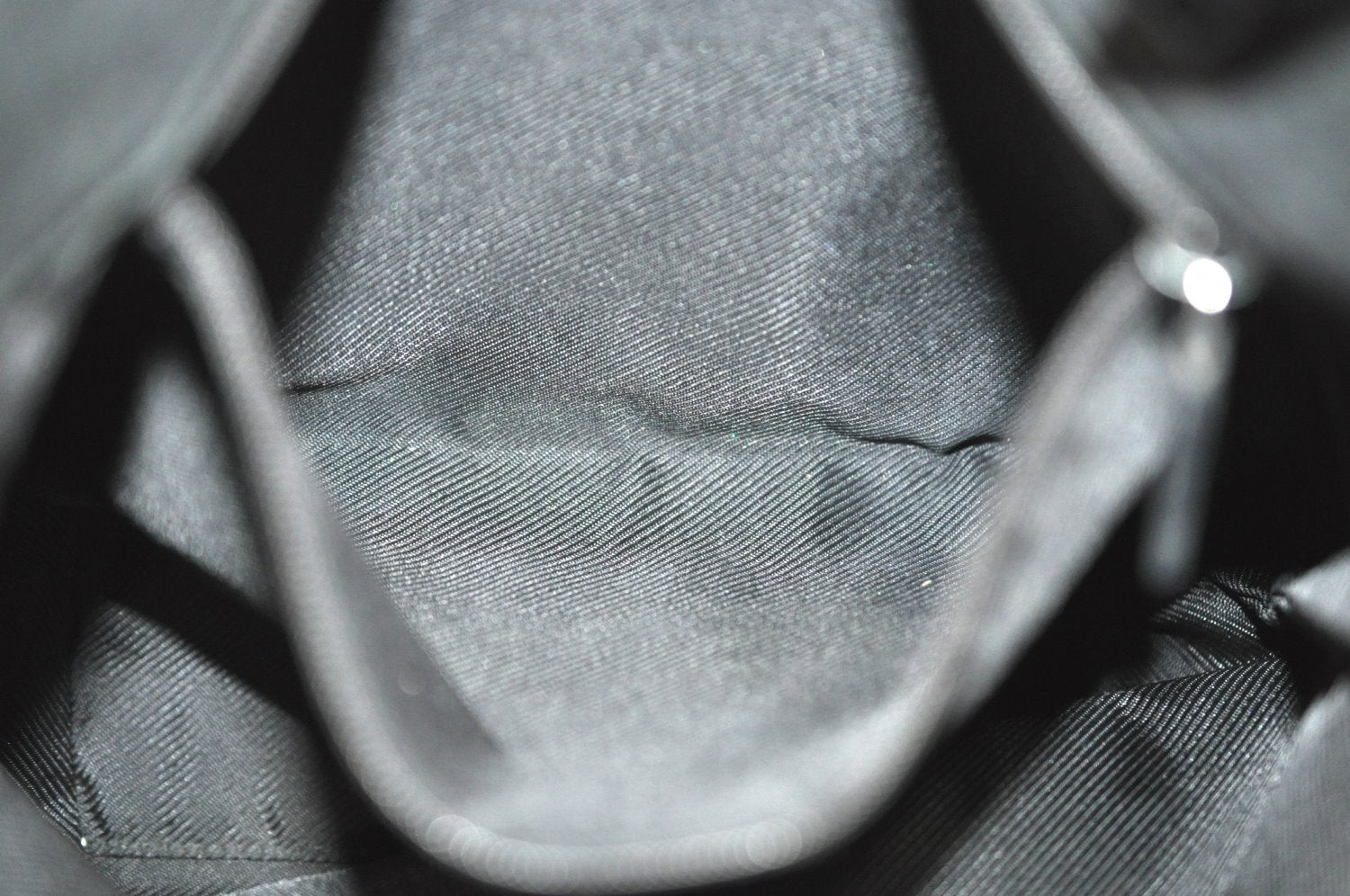 Authentic GUCCI Shoulder Hand Tote Bag GG Canvas Leather 31244 Black 4941J