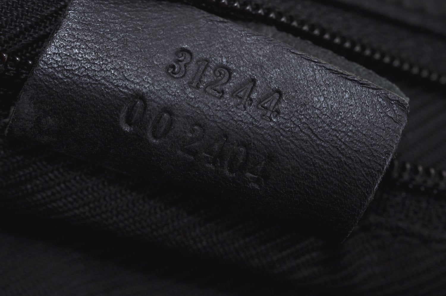 Authentic GUCCI Shoulder Hand Tote Bag GG Canvas Leather 31244 Black 4941J