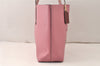 Authentic COACH Disney Avenue Carry All Tote Bag Leather 3739 Pink 4949K