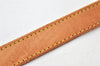 Authentic Louis Vuitton Leather Shoulder Strap Beige 40.4-47.6" LV 4950K