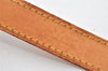Authentic Louis Vuitton Leather Shoulder Strap Beige 40.4-47.6" LV 4950K