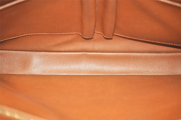 Authentic Louis Vuitton Epi Porte Documents Voyage Briefcase M54473 Brown 4951I