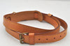 Authentic Louis Vuitton Leather Shoulder Strap Beige 40.6-47.8" LV 4951K