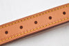 Authentic Louis Vuitton Leather Shoulder Strap Beige 40.6-47.8" LV 4951K