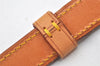 Authentic Louis Vuitton Leather Shoulder Strap Beige 40.6-47.8" LV 4951K
