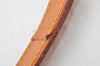 Authentic Louis Vuitton Leather Shoulder Strap Beige 40.6-47.8" LV 4951K