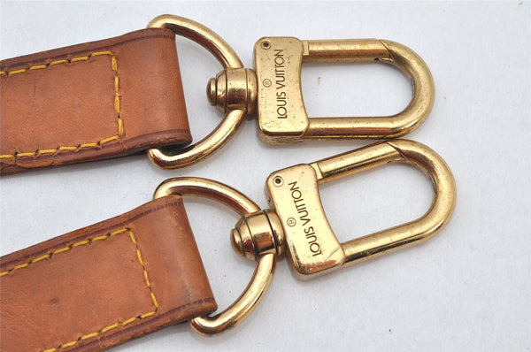 Authentic Louis Vuitton Leather Shoulder Strap Beige 36.4-43.3" LV 4952K