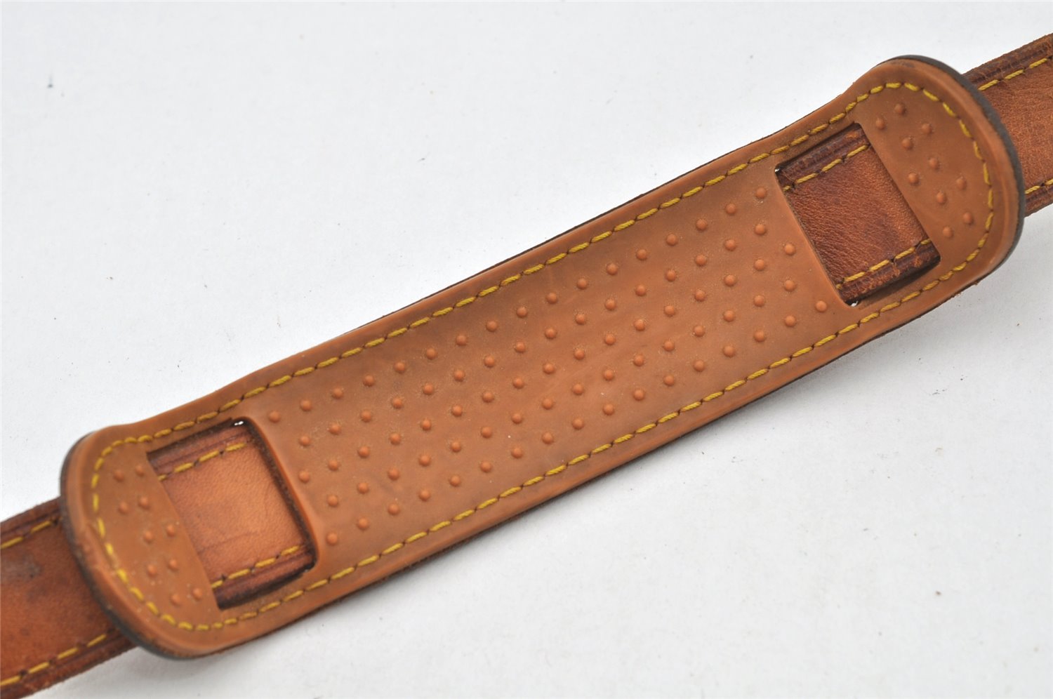 Authentic Louis Vuitton Leather Shoulder Strap Beige 36.4-43.3