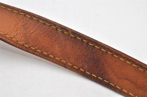 Authentic Louis Vuitton Leather Shoulder Strap Beige 36.4-43.3" LV 4952K