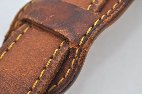Authentic Louis Vuitton Leather Shoulder Strap Beige 36.4-43.3" LV 4952K