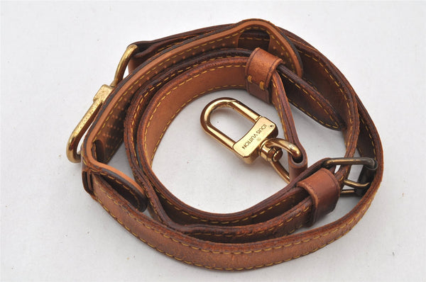 Authentic Louis Vuitton Leather Shoulder Strap Beige 36.4-43.3" LV 4952K