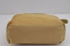 Authentic PRADA Nylon Tessuto City Toto Hand Bag B6245 Beige Yellow 4953J