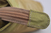 Authentic PRADA Nylon Tessuto City Toto Hand Bag B6245 Beige Yellow 4953J