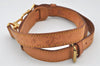 Authentic Louis Vuitton Leather Shoulder Strap Beige 40-47" LV 4953K