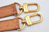 Authentic Louis Vuitton Leather Shoulder Strap Beige 40-47" LV 4953K