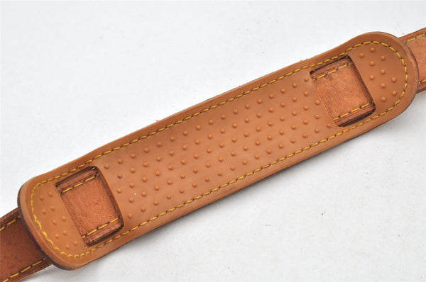 Authentic Louis Vuitton Leather Shoulder Strap Beige 40-47" LV 4953K