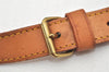 Authentic Louis Vuitton Leather Shoulder Strap Beige 40-47" LV 4953K