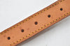 Authentic Louis Vuitton Leather Shoulder Strap Beige 40-47" LV 4953K