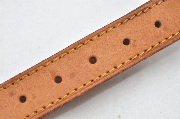 Authentic Louis Vuitton Leather Shoulder Strap Beige 40-47" LV 4953K