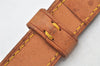 Authentic Louis Vuitton Leather Shoulder Strap Beige 40-47" LV 4953K