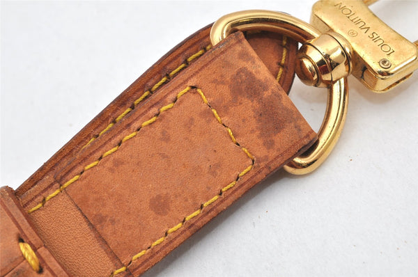 Authentic Louis Vuitton Leather Shoulder Strap Beige 40-47" LV 4953K