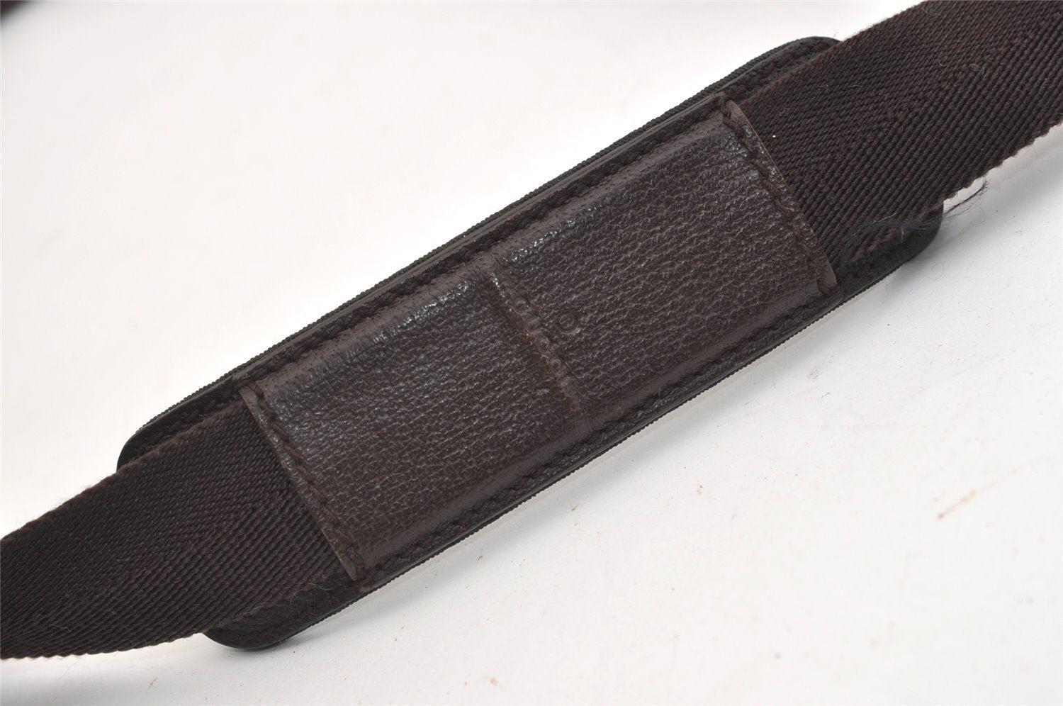 Authentic GUCCI Shoulder Cross Body Bag GG Canvas Leather 122793 Brown 4954J